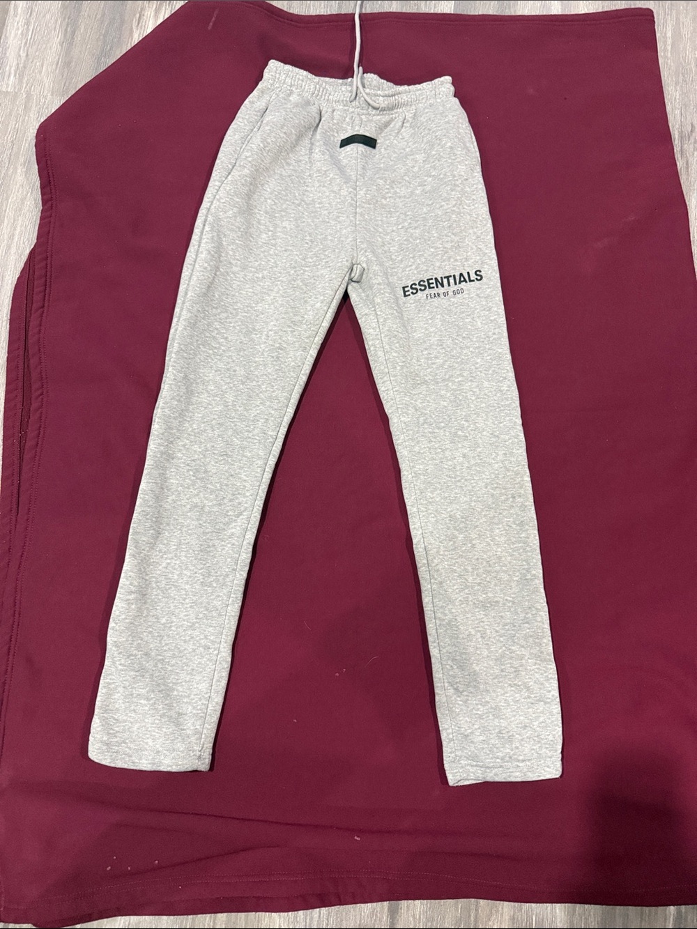 Essentials Kids Light Gray Jogger Sweatpants